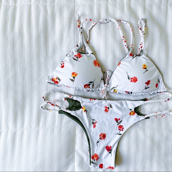 San Lorenzo Other - San Lorenzo Brazilian Floral Bikini Set